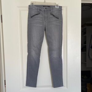 Joe’s Jeans Gray Women's Jeans with Zipper Accents